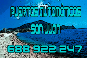 Servicios de Puertas Automáticas San Juan de Alicante