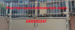 Puertas automáticas San Juan de Alicante Puertas automáticas San Juan